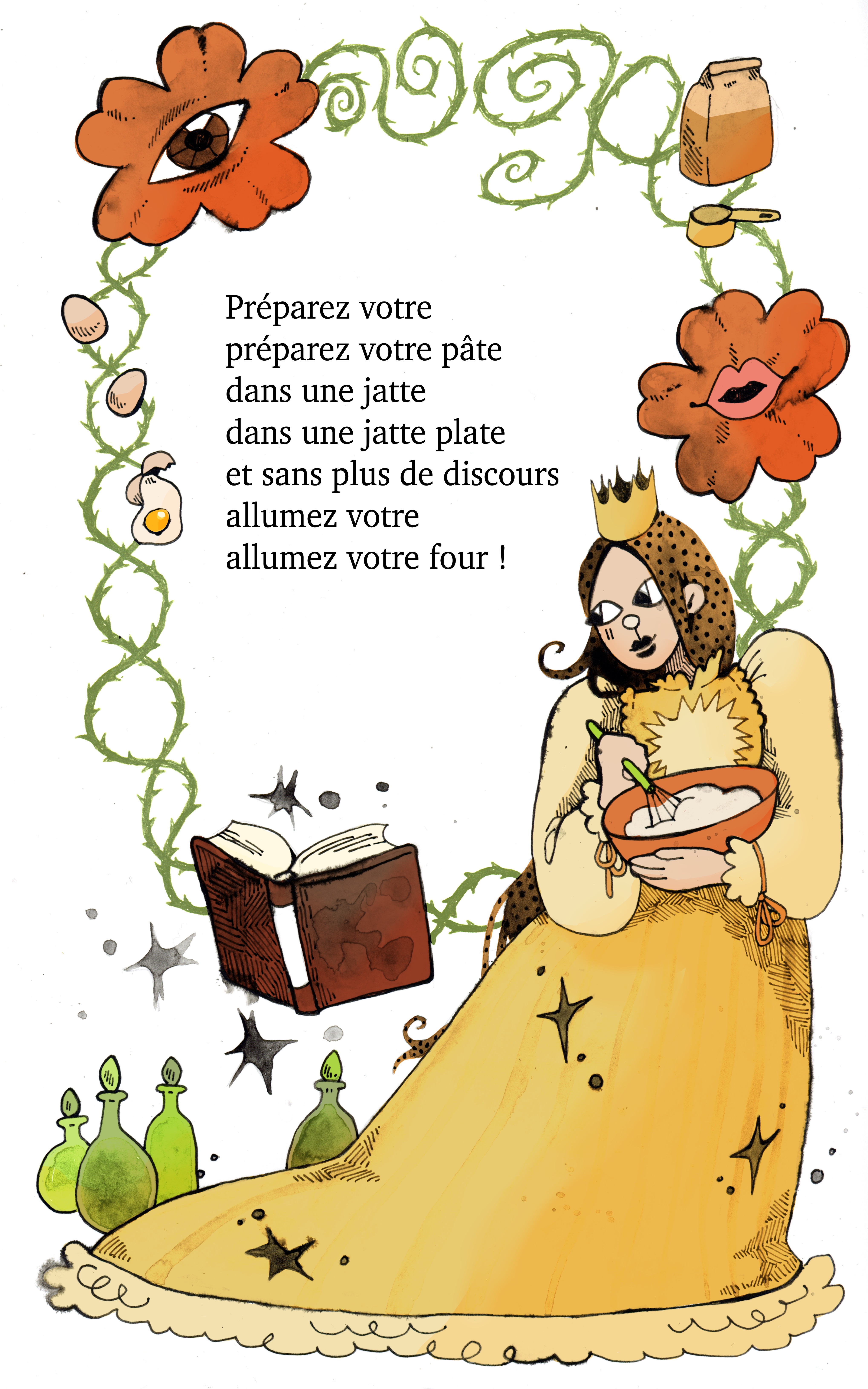 peau d'ane — children's book illustration by Maya Babeanu